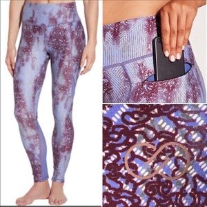 Calia zipper pocket high rise leggings
